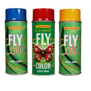 Akrylový lak ve spreji FLY COLOR 400 ml / různé odstíny