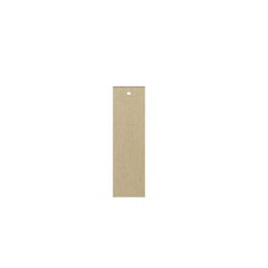Dřevěný polotovar pro výrobu bižuterie - obdélník 5.5 cm