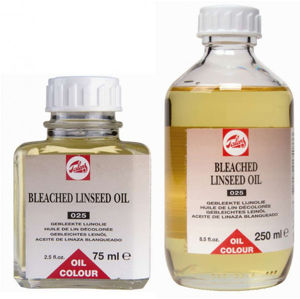 Lněný olej bělený TALENS 75 ml (umělecké potřeby Royal Talens)