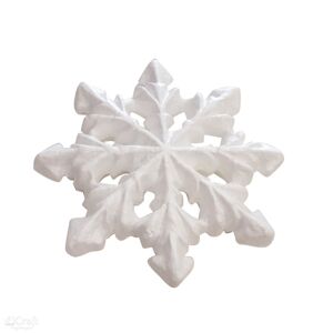 Polystyrenová sněhová vločka 17.5 cm