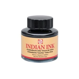 Indický inkoust černý Royal Talens - 30 ml