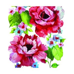Ubrousky na dekupáž - Akvarelové růže - 1 ks - SDL847000