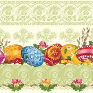 Velikonoční ubrousky na dekupáž - Kraslice - 1ks