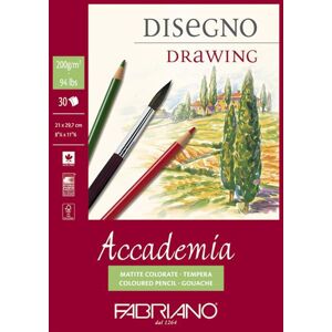 Blok papírů na kreslení a malování Accademia Fabriano