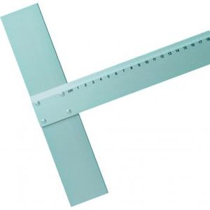 Hliníkové pravítko s T-profilem LENIAR - 70 cm