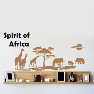 Šablona na zeď Home Design BRICO XXL - Spirit of Africa