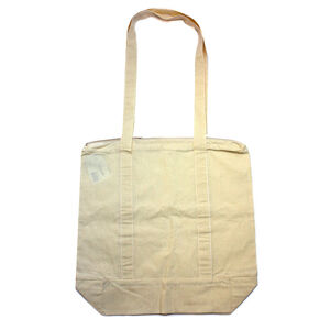 Bavlněná plážová taška se zipem - 45 x 40 cm