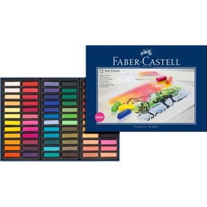 Suchý pastel Gofa set 72 barevný mini (Faber Castel - Suchý pastel)