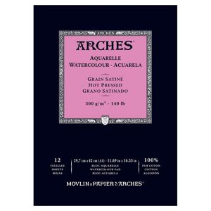 Výtvarný blok ARCHES® Aquarelle Watercolour Hot Pressed / 29,7 x 42cm