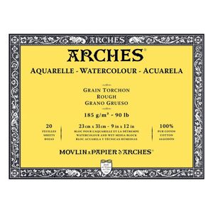 Výtvarný blok ARCHES® Aquarelle Watercolour Rough / různé formáty