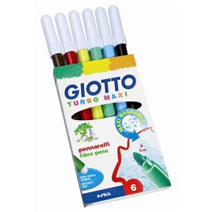 Markery GIOTTO TURBO MAXI / 6 barev