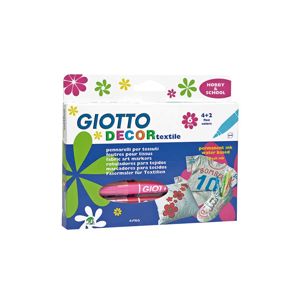 Markery na textil GIOTTO DECOR textile / 6 barev