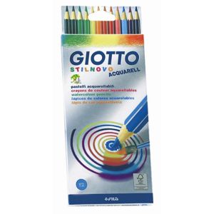Barevné tužky GIOTTO STILNOVO AQUARELLE - 12 barev