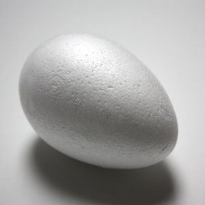 Polystyrenové vajíčko - různé průměry