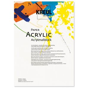 Akrylový papír KREUL - 10 listů / různé rozměry (umělecký papír)