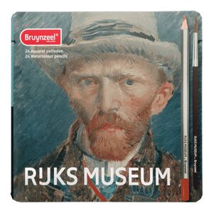 Akvarelové tužky Bruynzeel Rijks Museum - 24 ks (akvarelové barvičky)