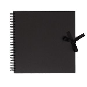 Album na scrapbooking černý - různé velikosti (Kniha na dekorování)