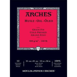 Výtvarný blok ARCHES® Huile Oil 12 / listový