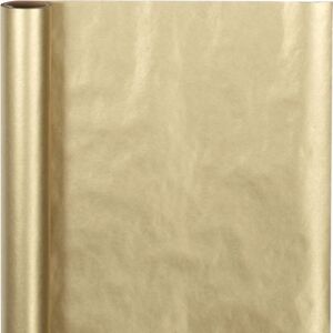 Balící papír | zlatý 50 cm x 5 m (balící papír vánoční)