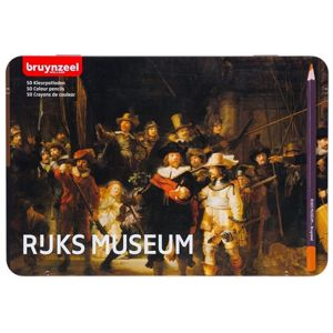 Barevné tužky Bruynzeel z limitované edice Rembrandt Harmensz. van Rijn / 50 ks ()