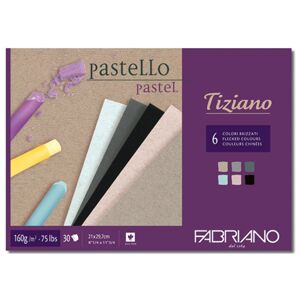 Blok barevných papírů pro pastel FABRIANO Tiziano