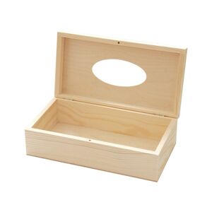 Dřevěná krabička na ubrousky 26x13.7x8 cm (dřevěné polotovary na tvoření)