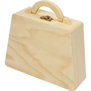 Dřevěná taška s klipem (Dřevěná kabelka na dotvoření)