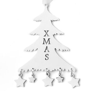 Dřevěná vánoční dekorace – 1 ks – MXH101