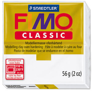 Modelovací hmota FIMO Classic termotvrdnúca 56 g - bílá