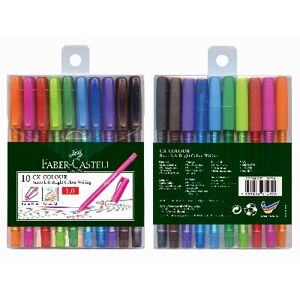 Kuličkové pero barevné 1.0 CX / 10 set (Faber Castel - Kuličková pera)