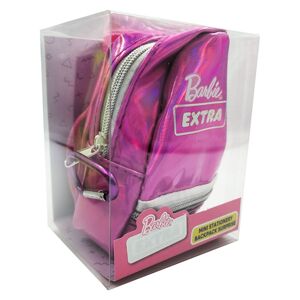Mini batoh s papírenskými potřebami Barbie (třpytivý vak Barbie)