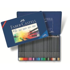 Pastelky Art Grip set 36 barevné - plech (Faber Castel - Akvarelové)