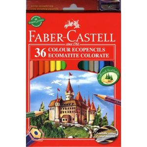 Pastelky Castell set 36 barevné (Faber Castel - Pastelky Klasik)