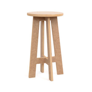 Příruční stolek z MDF 45 cm (nábytek z MDF)