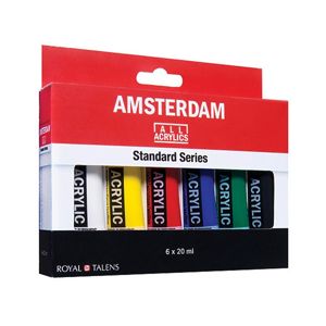Sada akrylových barev AMSTERDAM Standard Series 6 x 20 ml (sada)