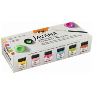 Sada barev na světlý textil JAVANA Trend Colors 6x20 ml (hobby barvy )