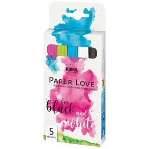 Sada popisovačů KREUL Paper Love 5 ks (Fixy pro Hand lettering  )