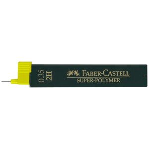 Tuhy grafitové polymery 9063 0.35 mm / 2H (Faber Castel - Tuhy do)