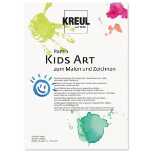 Umělecký papír pro děti KREUL - 20 listů / různé rozměry (dětský)