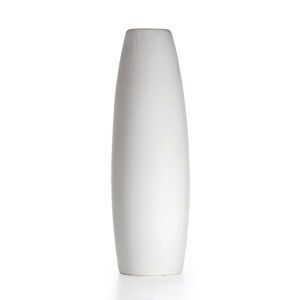 Váza z pálené hlíny - polotovar - 11x32 cm (Váza na malování)