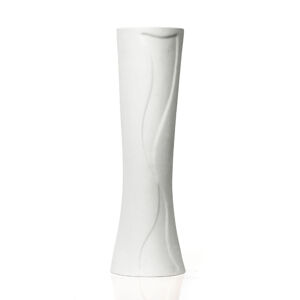 Váza z pálené hlíny - polotovar - 40x11x12 cm (Váza na malování)