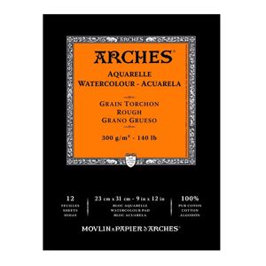 Výtvarný blok ARCHES® Aquarelle Watercolour Rough / 23 x 31 cm
