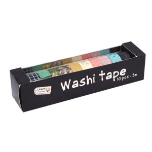 Washi páska Craft Sensations - 10 ks (dekorační páska)